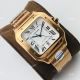 BV Factory Replica Cartier Santos Rose Gold Watches With SmartLink QuickSwitch Band (8)_th.jpg